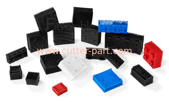 Konfeksiyon Tekstil Kesici Makinelerinde Kullanılan Naylon Poli Kıl Fırça Kıl Blokları